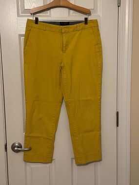 Banana Republic Women’s Mustard Yellow Chino Pants